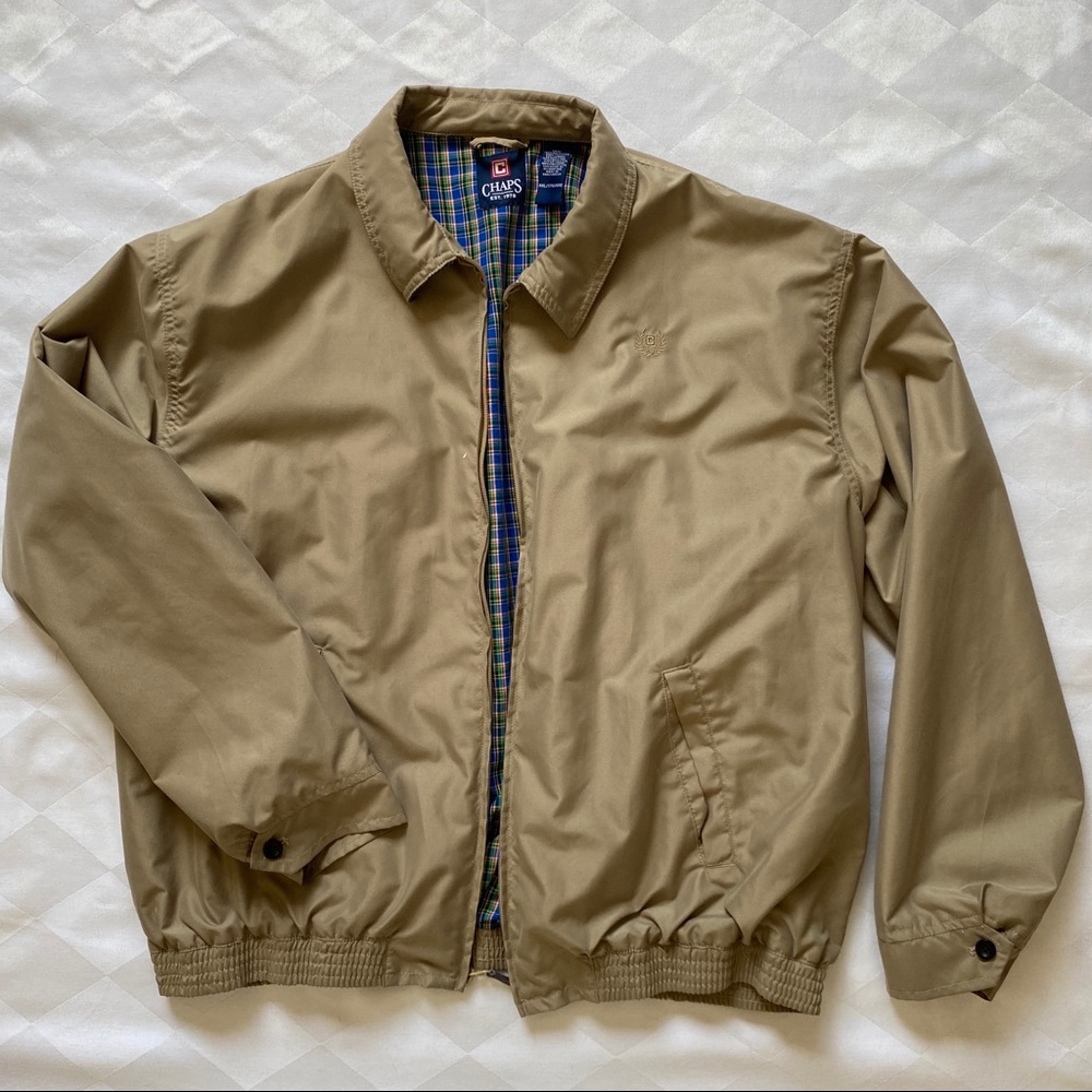 Beige chaps jacket